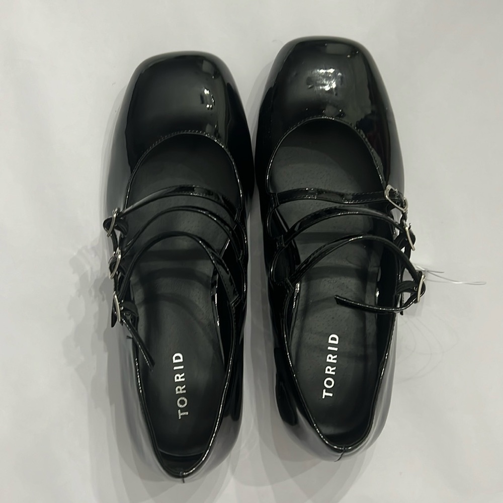 Black patent torrid Mary Jane